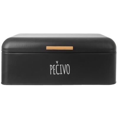 Orion Chlebovka plech/bambus 42x24x16,5 cm BLACK Orion Chlebovka plech/bambus 42x24x16,5 cm BLACK