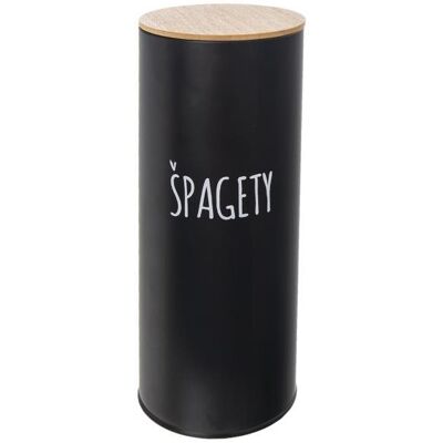 EmaHome - Dóza BLACK - 11 cm - Černá - Food Storage Can EmaHome - Dóza BLACK - 11 cm - Černá - Food Storage Can