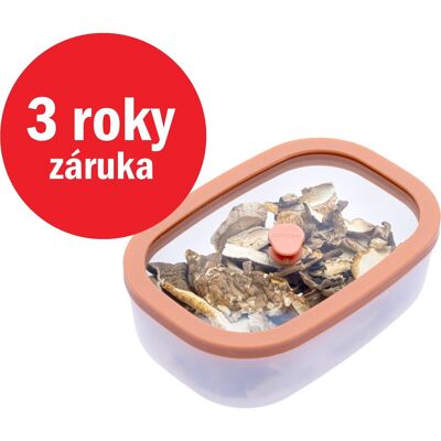STATUS Fresko vákuová dóza 0,5l 177150, lososová STATUS Fresko vákuová dóza 0,5l 177150, lososová