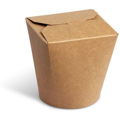 Wimex Nepromastitelný food box Asia 750 ml, kraft - 50 ks Wimex Nepromastitelný food box Asia 750 ml, kraft - 50 ks