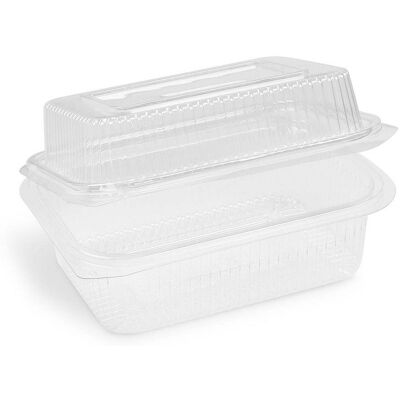 Wimex Plastová miska s plnitelným víčkem 750 + 400 ml, hranatá - 50 ks Wimex Plastová miska s plnitelným víčkem 750 + 400 ml, hranatá - 50 ks
