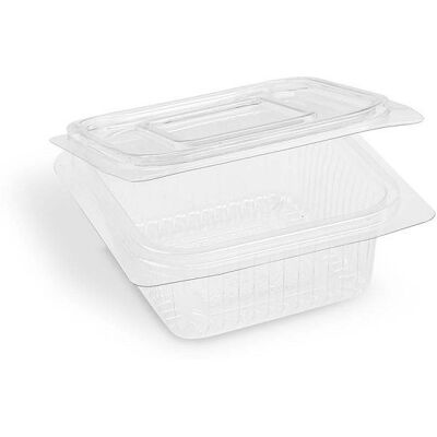 Wimex 77702 Plastová miska s víčkem 250 ml, hranatá - 50 ks Wimex 77702 Plastová miska s víčkem 250 ml, hranatá - 50 ks