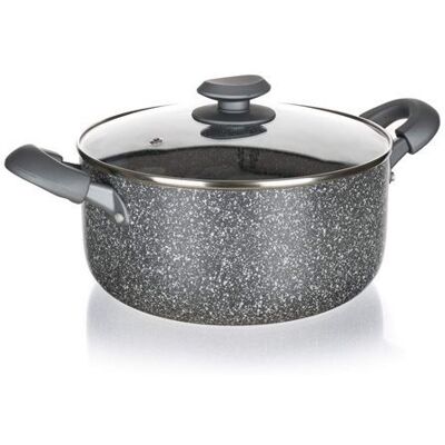 BANQUET GRANITE PR 24 x 11 cm, se skleněnou poklicí BANQUET GRANITE PR 24 x 11 cm, se skleněnou poklicí