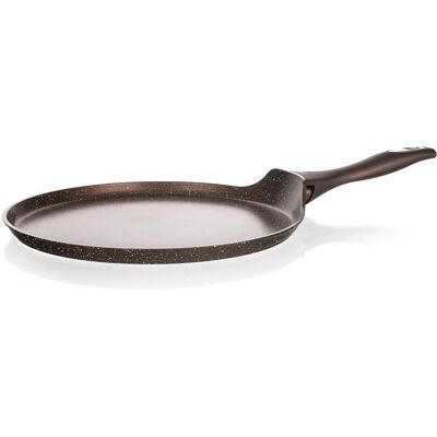BANQUET pánev na palačinky s nepřilnavým povrchem PREMIUM Dark Brown 24x1.6cm BANQUET pánev na palačinky s nepřilnavým povrchem PREMIUM Dark Brown 24x1.6cm