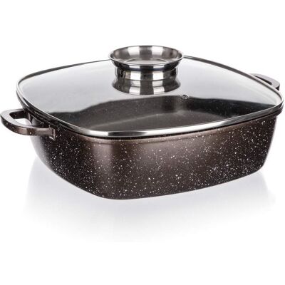BANQUET PREMIUM Dark Brown 28x28x8 cm BANQUET PREMIUM Dark Brown 28x28x8 cm