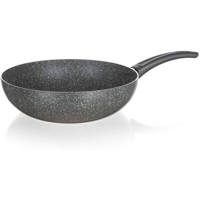 BANQUET Pánev WOK s nepřilnavým povrchem GRANITE PR 28 × 8 cm, indukce BANQUET Pánev WOK s nepřilnavým povrchem GRANITE PR 28 × 8 cm, indukce