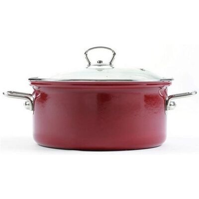 Belis Eco-Ceramic smaltovaný rendlík se skl. Poklicí 18 cm, 2,0 l Belis Eco-Ceramic smaltovaný rendlík se skl. Poklicí 18 cm, 2,0 l