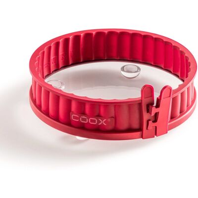 COOX Forma Quiche Mini se skleněnou základnou průměr 18 cm, modrá COOX Forma Quiche Mini se skleněnou základnou průměr 18 cm, modrá