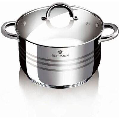BLAUMANN Hrnec s poklicí nerez 16 cm Gourmet Line BLAUMANN Hrnec s poklicí nerez 16 cm Gourmet Line
