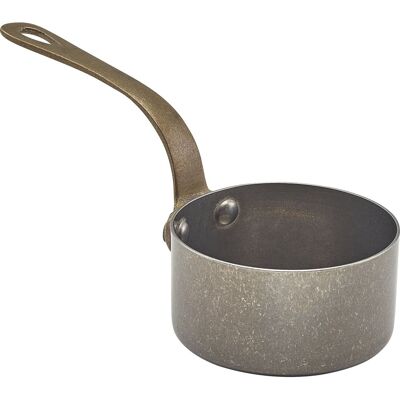 GENWARE Servírovací hrnec, nerez Vintage, objem 0,14 l, výška 4 cm GENWARE Servírovací hrnec, nerez Vintage, objem 0,14 l, výška 4 cm