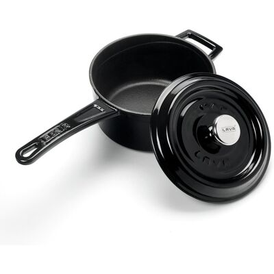 Lava Metal Rendlík litinový, černý, obsah 1,35 l, průměr 16 cm Lava Metal Rendlík litinový, černý, obsah 1,35 l, průměr 16 cm