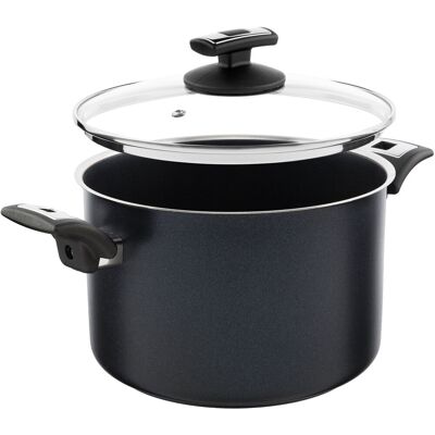KOLIMAX COMFORT BLACK Hrnec s poklicí 22 cm 5,5 l KOLIMAX COMFORT BLACK Hrnec s poklicí 22 cm 5,5 l