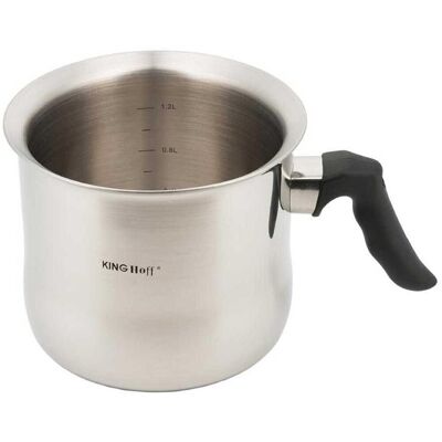 Mlékovar Kinghoff 1,5L s houkačkou Mlékovar Kinghoff 1,5L s houkačkou