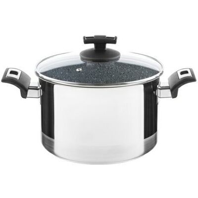 Kolimax Hrnec s poklicí Ceramaxx Pro Comfort 22cm/ 5,5l, granit šedá Kolimax Hrnec s poklicí Ceramaxx Pro Comfort 22cm/ 5,5l, granit šedá