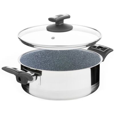 Kolimax Rendlík s poklicí Cerammax Pro Comfort 22cm, 3l, granit šedá Kolimax Rendlík s poklicí Cerammax Pro Comfort 22cm, 3l, granit šedá