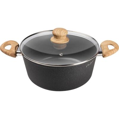 Lamart NATUR LT1247 Hliníkový 24cm kastrol Lamart NATUR LT1247 Hliníkový 24cm kastrol