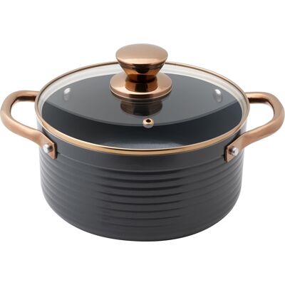 LAMART LT1240 Odolný hliníkový kastrol 2,8L - Kastrol LAMART LT1240 Odolný hliníkový kastrol 2,8L - Kastrol
