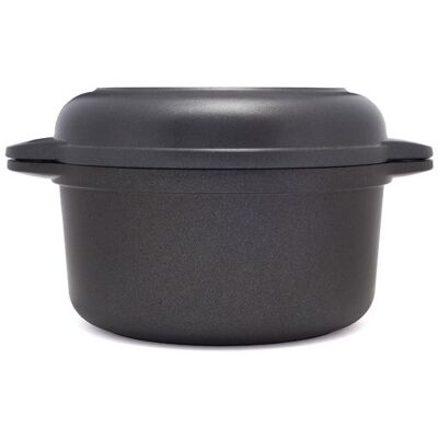 Risoli Nepřilnavý multifunkční osobní hrnec 14 cm, s víkem/pánví Multi 100 Explora Risoli Nepřilnavý multifunkční osobní hrnec 14 cm, s víkem/pánví Multi 100 Explora