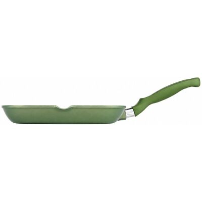 Risoli Zelená nepřilnavá grilovací pánev 26 × 26 cm DR GREEN Risoli Zelená nepřilnavá grilovací pánev 26 × 26 cm DR GREEN