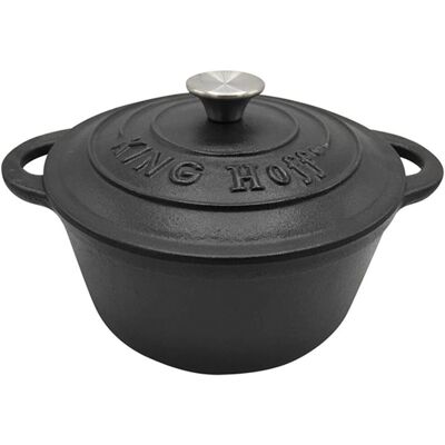 King Hoff Těžký litinový hrnec 4,0L - Kuchyňské potřeby King Hoff Těžký litinový hrnec 4,0L - Kuchyňské potřeby