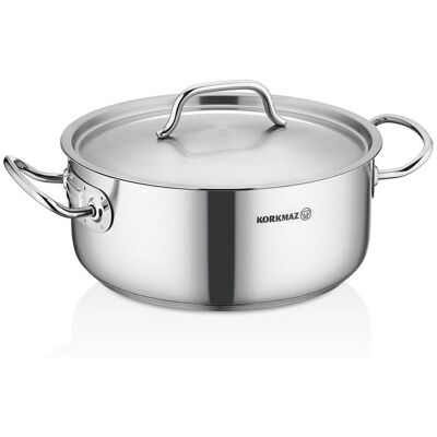 KORKMAZ Proline Gastro nerezový kastrol 11,6 l KORKMAZ Proline Gastro nerezový kastrol 11,6 l