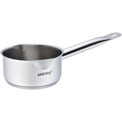 Kinghoff Ocelový hrnec na omáčku 16 cm Kh - 1125 Kinghoff Ocelový hrnec na omáčku 16 cm Kh - 1125