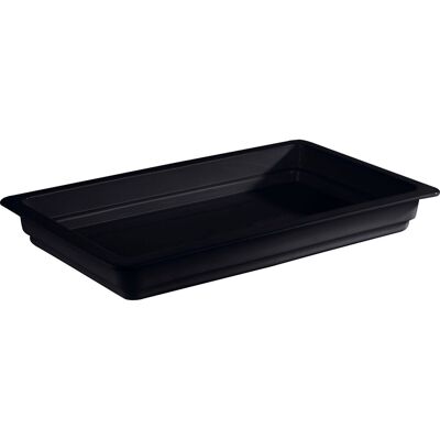 APS Gastronádoba GN 1/1-60 mm, porcelán, černá APS Gastronádoba GN 1/1-60 mm, porcelán, černá