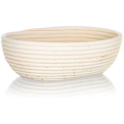 BANQUET NATURAL Ošatka 28 × 22 × 9 cm oválná na kynutí chleba BANQUET NATURAL Ošatka 28 × 22 × 9 cm oválná na kynutí chleba