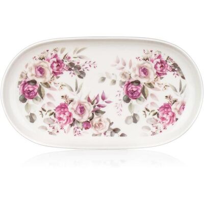 BANQUET Tácek ROSE 22,5 × 12,5 cm, 4 ks BANQUET Tácek ROSE 22,5 × 12,5 cm, 4 ks