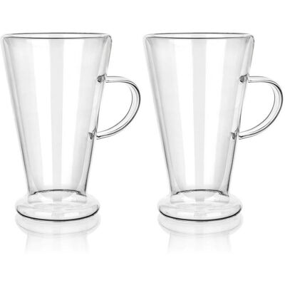 BANQUET DOBLO Sada skleněných hrnků 400 ml 2 ks BANQUET DOBLO Sada skleněných hrnků 400 ml 2 ks
