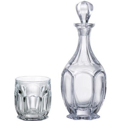 Crystalite Bohemia Whisky set Apollo (1 karafa + 6 sklenic) Crystalite Bohemia Whisky set Apollo (1 karafa + 6 sklenic)