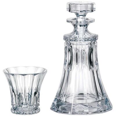 Crystalite Bohemia Crystal Bohemia Whisky set Wellington (set 1 karafa + 2 sklenice) Crystalite Bohemia Crystal Bohemia Whisky set Wellington (set 1 karafa + 2 sklenice)