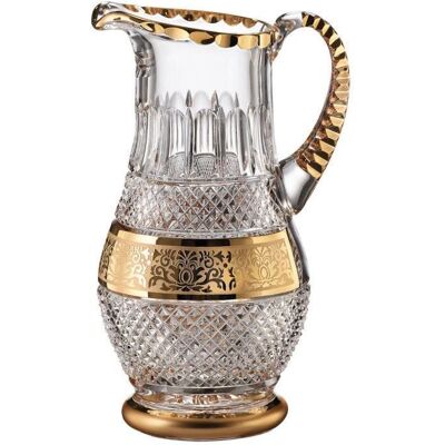 Bohemia Crystal Ručně broušený džbán Felicie Romantic 1300ml Bohemia Crystal Ručně broušený džbán Felicie Romantic 1300ml