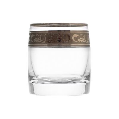 Bohemia Crystal Sklenice na pálenku Ideal s platinovým dekorem 60 ml (set po 6 ks) Bohemia Crystal Sklenice na pálenku Ideal s platinovým dekorem 60 ml (set po 6 ks)