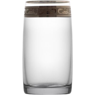 Bohemia Crystal Sklenice na vodu a nealko Ideal s platinovým dekorem 250 ml (set po 6 ks) Bohemia Crystal Sklenice na vodu a nealko Ideal s platinovým dekorem 250 ml (set po 6 ks)