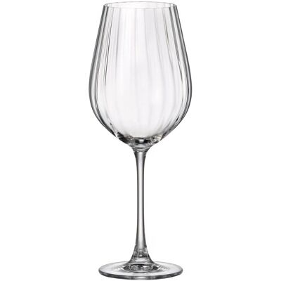 Bohemia Crystal Sklenice červené víno Columba Optic 650 ml (set po 6 ks) Bohemia Crystal Sklenice červené víno Columba Optic 650 ml (set po 6 ks)