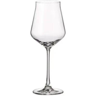 Bohemia Crystal Sklenice na bílé víno Alca 450 ml (set po 6 ks) Bohemia Crystal Sklenice na bílé víno Alca 450 ml (set po 6 ks)