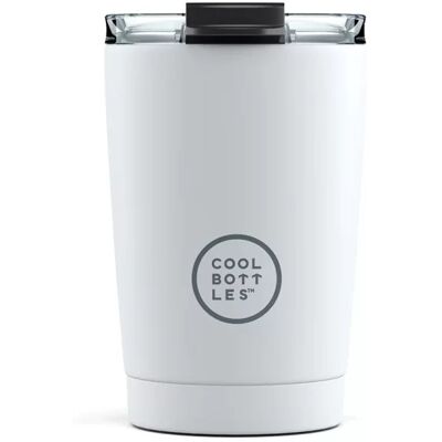 Cool Bottles - Mono - Bílá - 330 ml - Termohrnek Cool Bottles - Mono - Bílá - 330 ml - Termohrnek