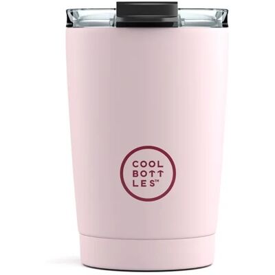 Cool Bottles Pastel Pink, třívrstvý, 330 ml Cool Bottles Pastel Pink, třívrstvý, 330 ml