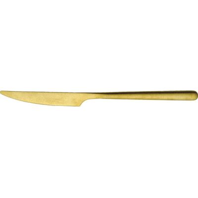 Comas Jídelní nůž Canada Vintage 23,3 cm, zlatý Comas Jídelní nůž Canada Vintage 23,3 cm, zlatý