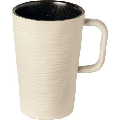 Costa Nova Hrnek Notos 280 ml, s uchem, pískový / černý uvnitř, 6 ks Costa Nova Hrnek Notos 280 ml, s uchem, pískový / černý uvnitř, 6 ks