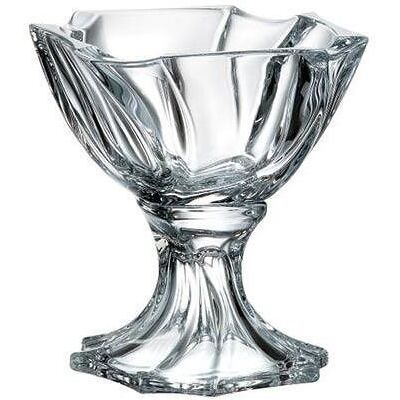 Crystal Bohemia mísa na noze Neptune 195mm Crystal Bohemia mísa na noze Neptune 195mm