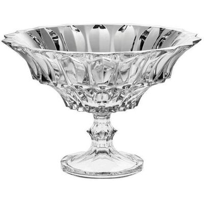 Crystal Bohemia mísa na noze Fortune 330mm Crystal Bohemia mísa na noze Fortune 330mm