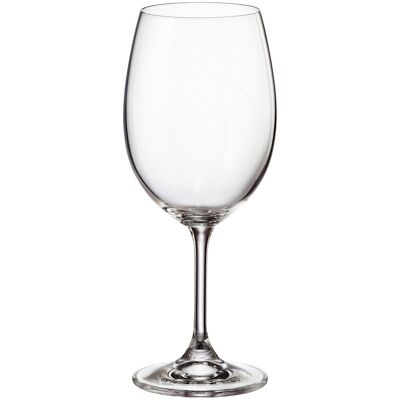 Crystalite Bohemia KLARA/SYLVIA 6 ks 450 ml červené víno Crystalite Bohemia KLARA/SYLVIA 6 ks 450 ml červené víno