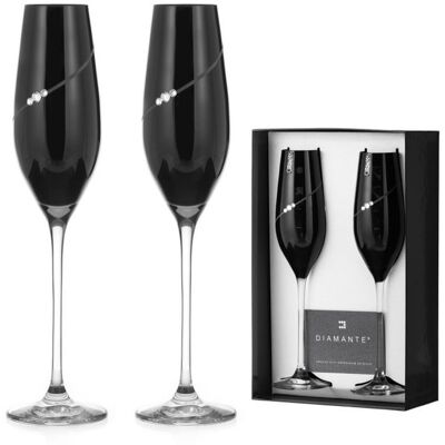 Diamante Silhouette City Black s kamínky Swarovski 210ml 2ks Diamante Silhouette City Black s kamínky Swarovski 210ml 2ks