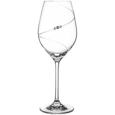 Diamante Sklenice na bílé víno Silhouette City s krystaly Swarovski 360 ml 1 ks Diamante Sklenice na bílé víno Silhouette City s krystaly Swarovski 360 ml 1 ks