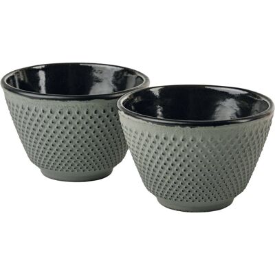 BREDEMEIJER Xilin Čajové šálky litinové, 100 ml, zelené, 2 ks BREDEMEIJER Xilin Čajové šálky litinové, 100 ml, zelené, 2 ks