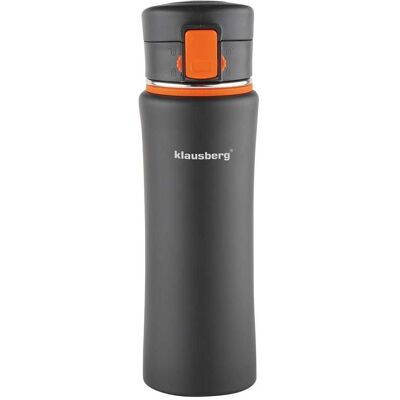 Šedý termos 480ml Klausberg - Izolace pod vakuem Šedý termos 480ml Klausberg - Izolace pod vakuem