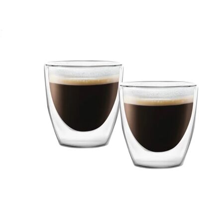 Vialli Design Sklenice, dvoustěnná, 80 ml, na espresso, 2 ks_AMO 5837 Vialli Design Sklenice, dvoustěnná, 80 ml, na espresso, 2 ks_AMO 5837