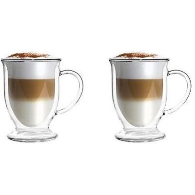 Vialli Design Hrnek, dvoustěnné sklo, 250 ml, 2 ks AMO 6421 Vialli Design Hrnek, dvoustěnné sklo, 250 ml, 2 ks AMO 6421